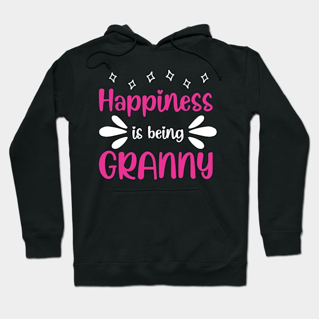 Happiness is Being Granny Grandmother Hoodie by AntiAntiFlorian